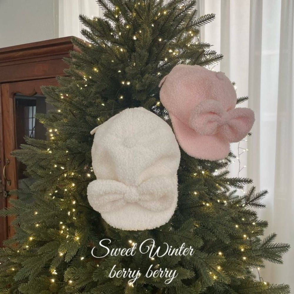 甜心立體蝴蝶結棒球帽