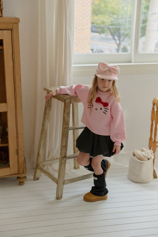 立體蝴蝶結KT厚款衛衣