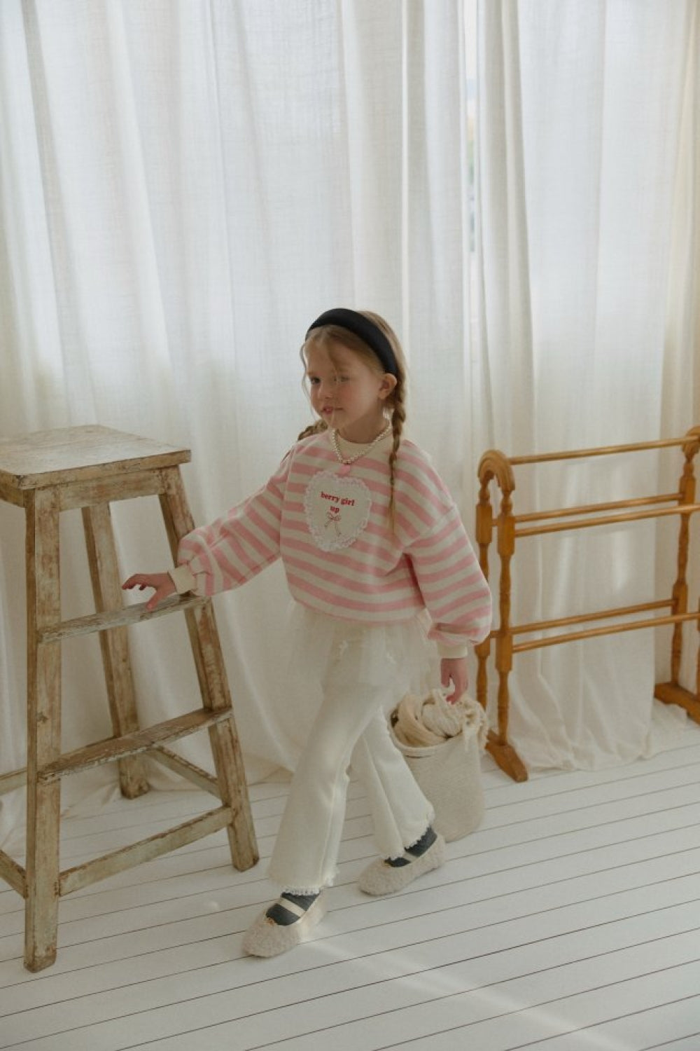 立體蝴蝶結拼接褲裙