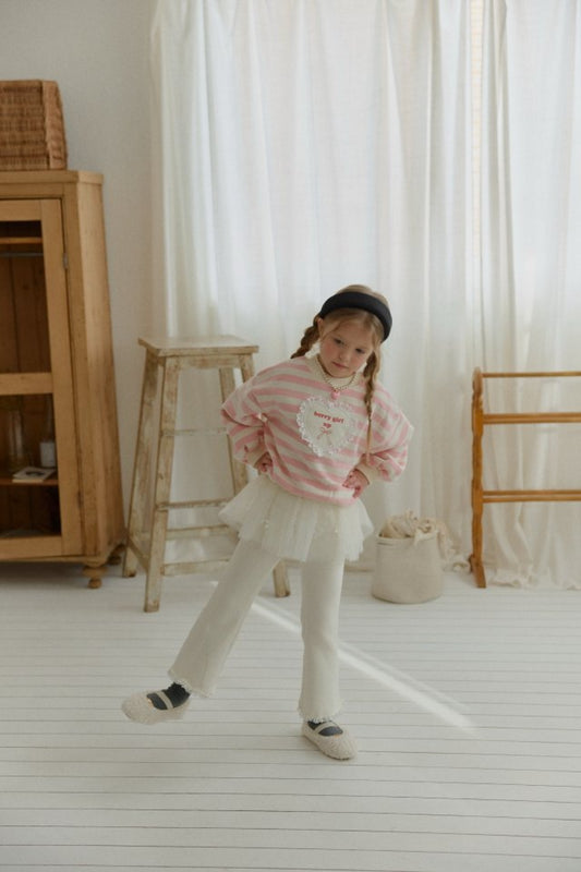 立體蝴蝶結拼接褲裙