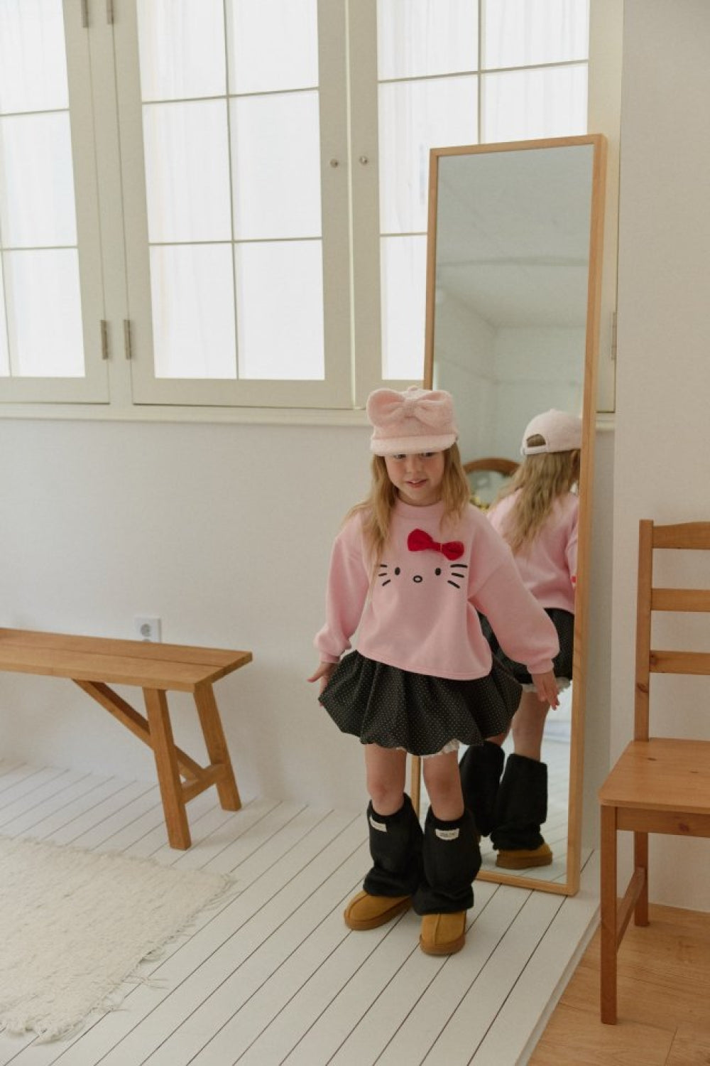 甜心立體蝴蝶結棒球帽